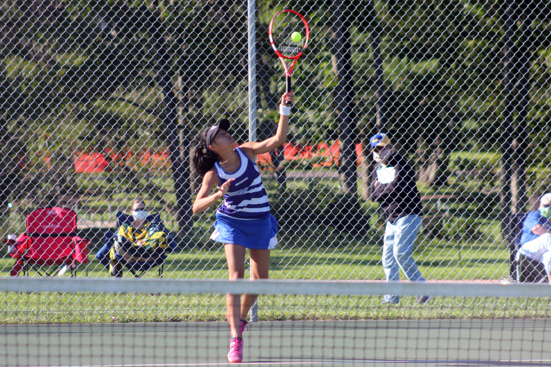 Rice Lake girls tennis at Barron 8-29-20